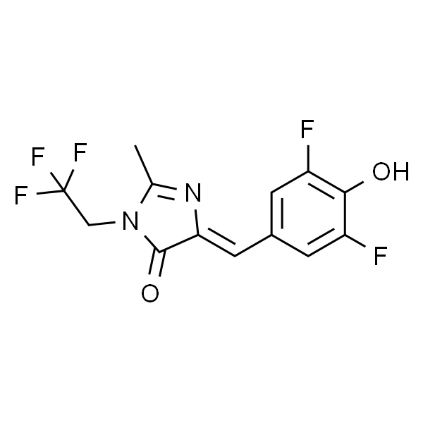 (Z)-5-(3,5-二氟-4-羟基苯亚甲基)-2-甲基-3-(2,2,2-三氟乙基)-3,5-二氢-4H-咪唑-4-酮