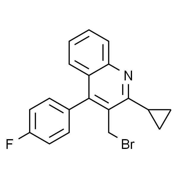 3-(溴甲基)-2-环丙基-4-(4-氟苯基)喹啉