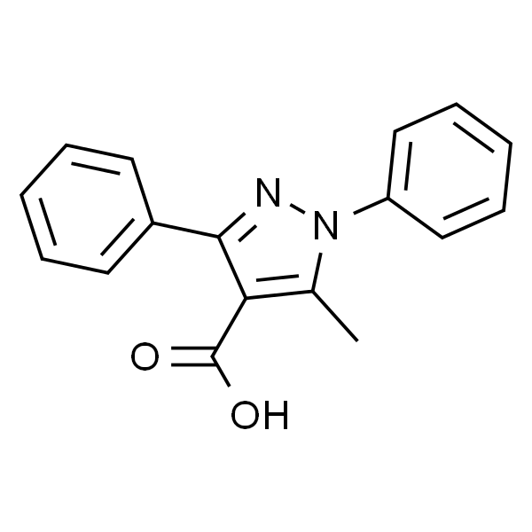 5-甲基-1,3-二苯-1H-吡唑-4-羧酸