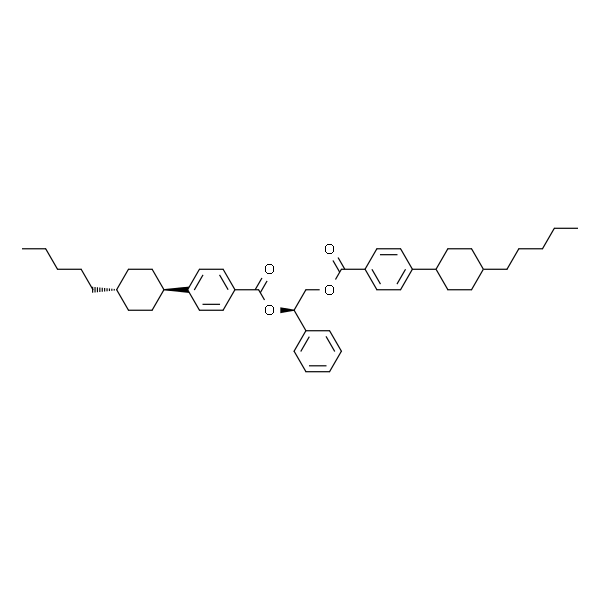 双[4-(反式-4-戊基环己基)苯甲酸](R)-1-苯基-1,2-亚乙酯