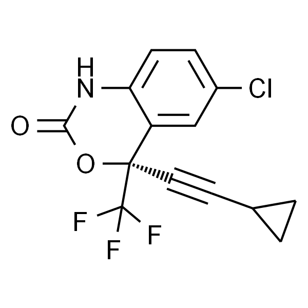 (S)-6-氯-4-(环丙基炔基)-4-(三氟甲基)-1H-苯并[d] [1,3]恶嗪-2(4H)- 酮