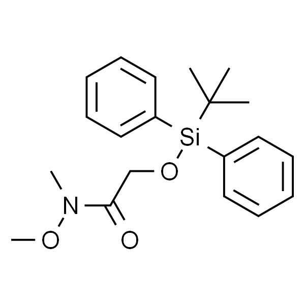 2-((叔丁基二苯基甲硅烷基)氧基)-N-甲氧基-N-甲基乙酰胺