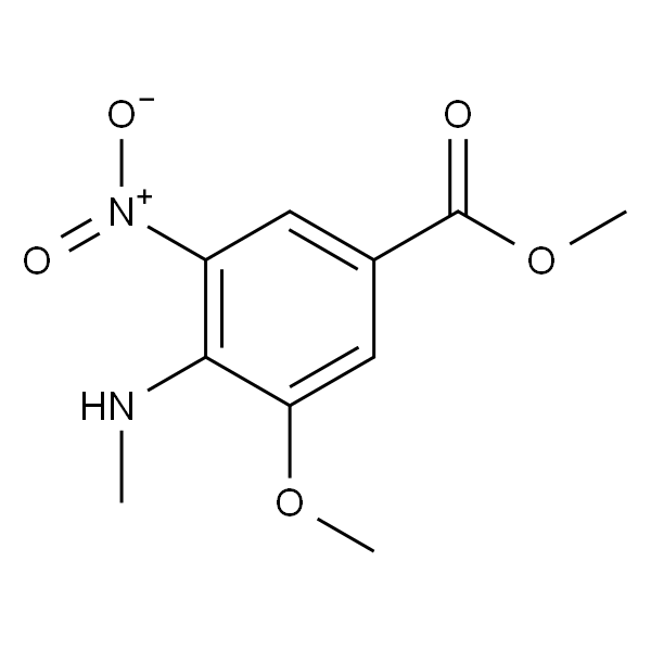 3-甲氧基-4-(甲基氨基)-5-硝基苯甲酸甲酯