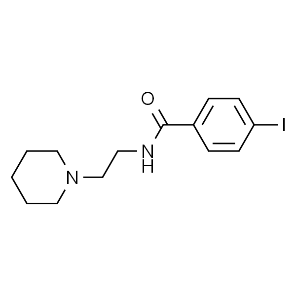 4-碘-N-[2-(1-哌啶基)乙基]-苯甲酰胺