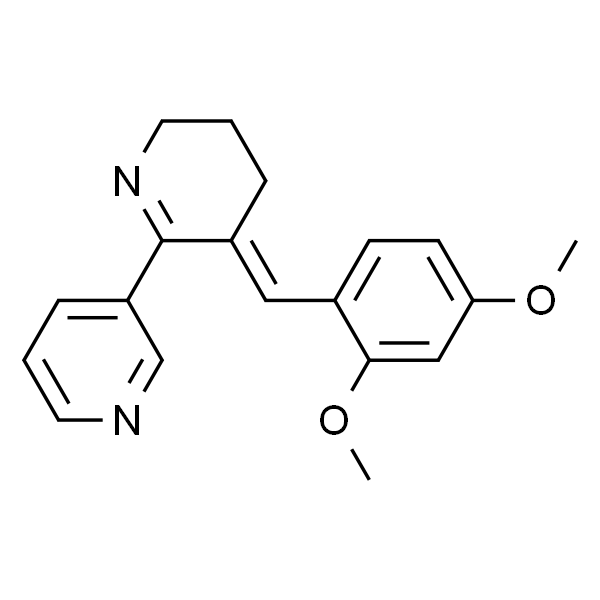 (E)-3-(2,4-二甲氧基苯基)亚甲基)-3,4,5,6-四氢-2,3'-联吡啶二盐酸盐