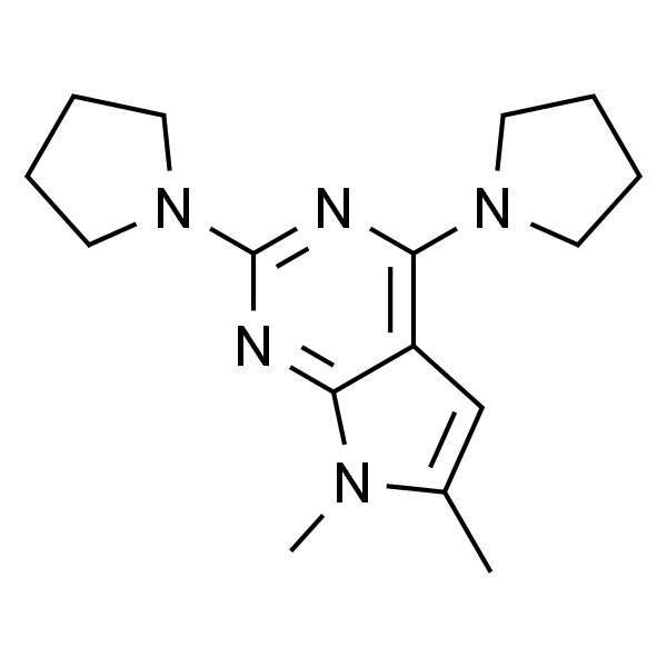 6,7-dimethyl-2,4-di(pyrrolidin-1-yl)-7H-pyrrolo[2,3-d]pyrimidine