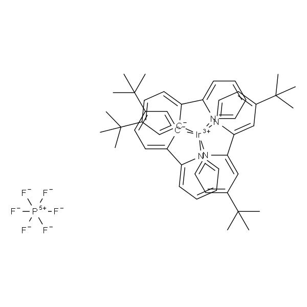 (2-2'-联(4-叔丁基吡啶)双[2-(4-叔丁基苯基)吡啶]铱(III)六氟磷酸盐