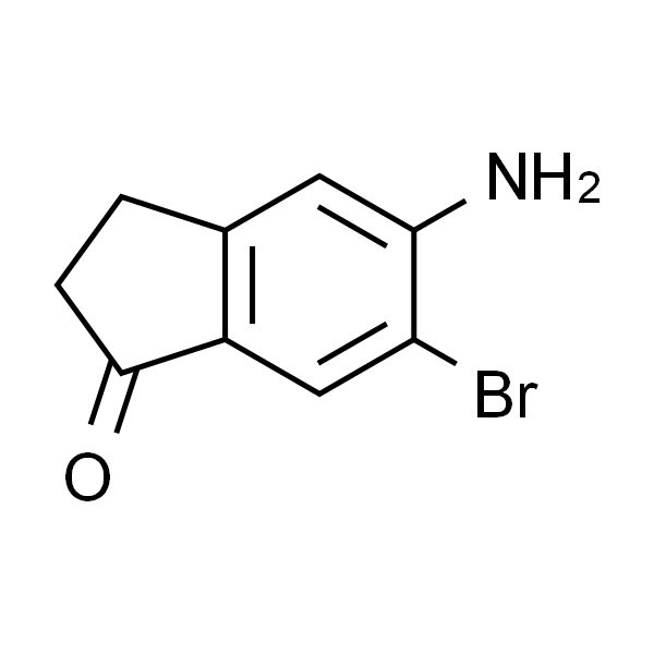 5-氨基-6-溴-2,3-二氢-1H-茚-1-酮