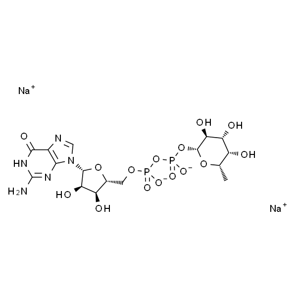 5`-二磷酸鸟嘌呤核苷-岩藻糖二钠盐