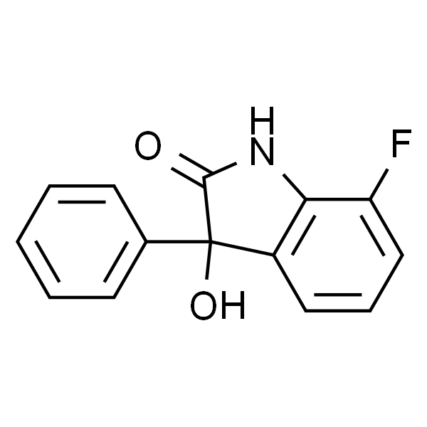 2H-Indol-2-one, 7-fluoro-1,3-dihydro-3-hydroxy-3-phenyl-
