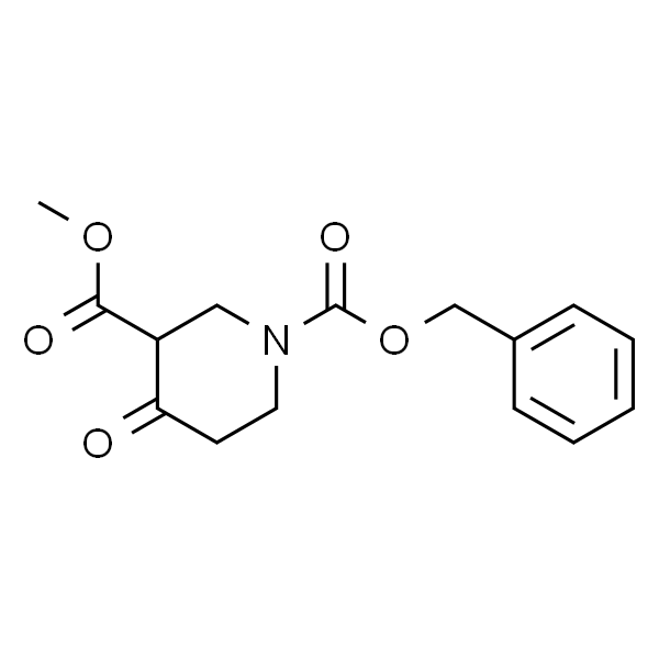 4-氧代-1,3-哌啶二羧酸 1-苄酯 3-甲酯