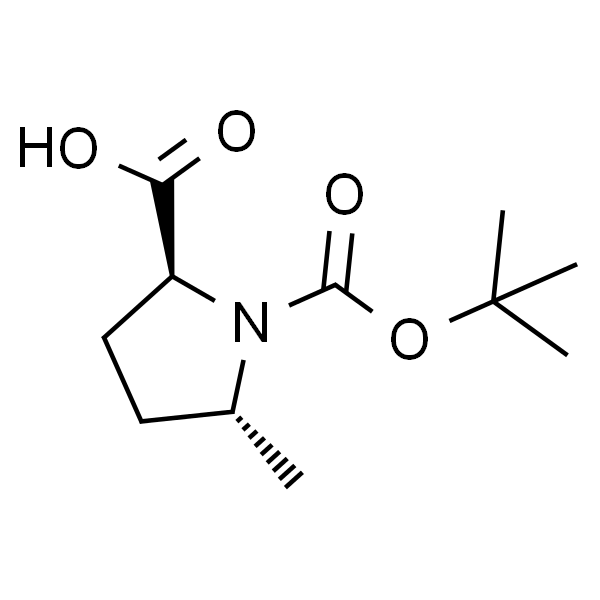 (2S,5R)-N-Boc-5-甲基吡咯烷-2-甲酸