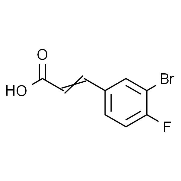 3-溴-4-氟肉桂酸