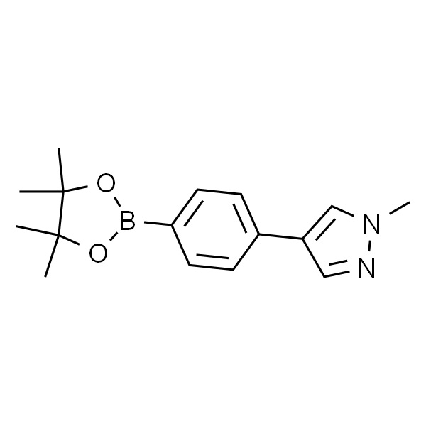 1-Methyl-4-[4-(4,4,5,5-tetramethyl-1,3,2-dioxaborolan-2-yl)phenyl]-1H-pyrazole