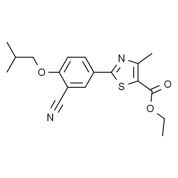 2-[3-氰基-4-异丁氧基苯基]-4-甲基噻唑-5-甲酸乙酯