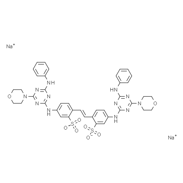 4，4'-双[(4-苯胺基-6-吗啉基-1，3，5-三嗪-2-基)氨基]二苯乙烯-2，2'-二磺酸二钠盐