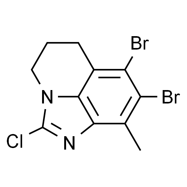 7,8-二溴-2-氯-9-甲基-5,6-二氢-4H-咪唑并[4,5,1-IJ]喹啉