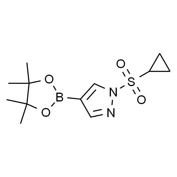 1-(环丙烷磺酰)-4-(四甲基-1,3,2-二氧硼杂环戊烷-2-基)-1H-吡唑