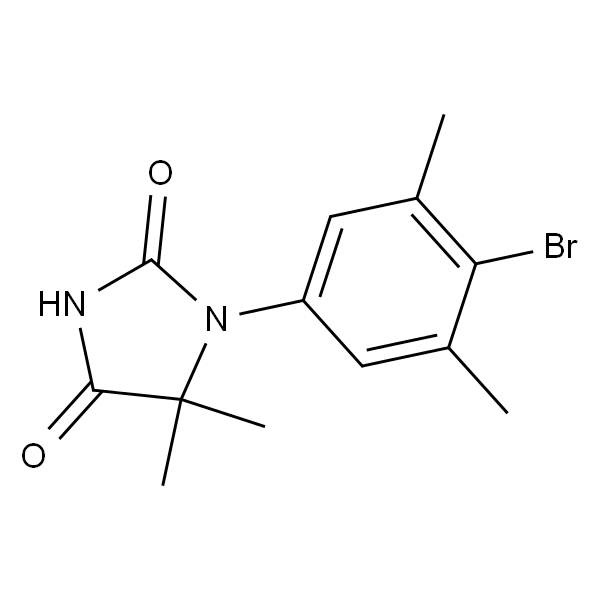 1-(4-溴-3,5-二甲基苯基)-5,5-二甲基咪唑烷-2,4-二酮