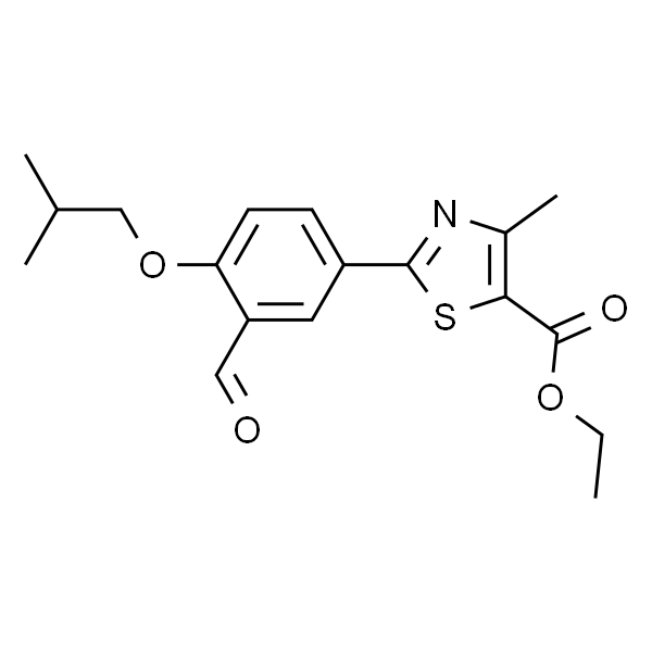 2-[3-醛基-4-异丁氧基苯基]-4-甲基噻唑-5-甲酸乙酯