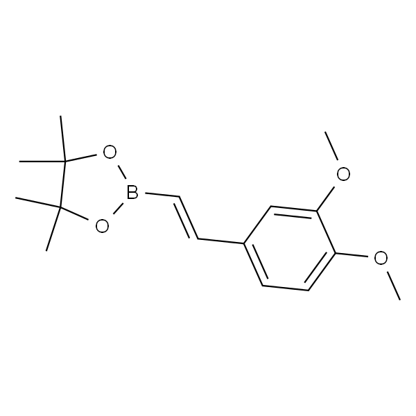 （E）-2-（3，4-二甲氧基苯乙烯基）-4，4，5，5-四甲基-1，3，2-二氧杂硼烷