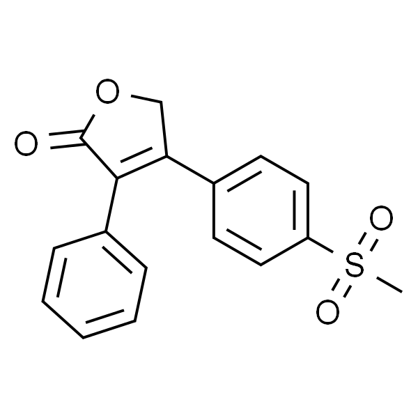 4-(4-(甲基磺酰基)苯基)-3-苯基呋喃-2(5H)-酮