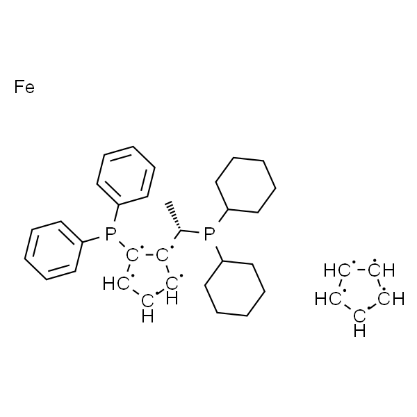 (S)-(+)-1-[(R)-2-(二苯基膦)二茂铁]乙基二环己基膦