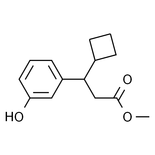 3-环丁基-3-(3-羟基苯基)丙酸甲酯