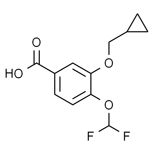 3-(环丙甲氧基)-4-(二氟甲氧基)苯甲酸