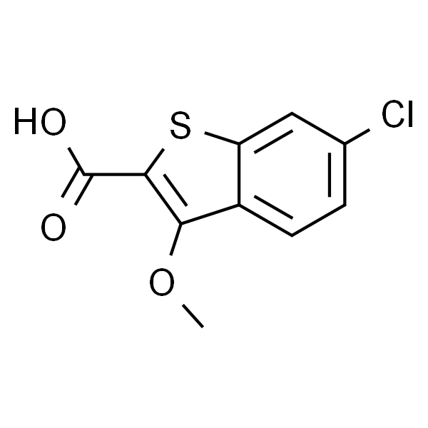 6-氯-3-甲基苯并[b]噻吩-2-甲酸