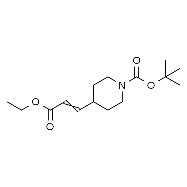 (E)-4-(3-乙氧基-3-氧代丙烷-1-烯-1-基)哌啶-1-羧酸叔丁酯