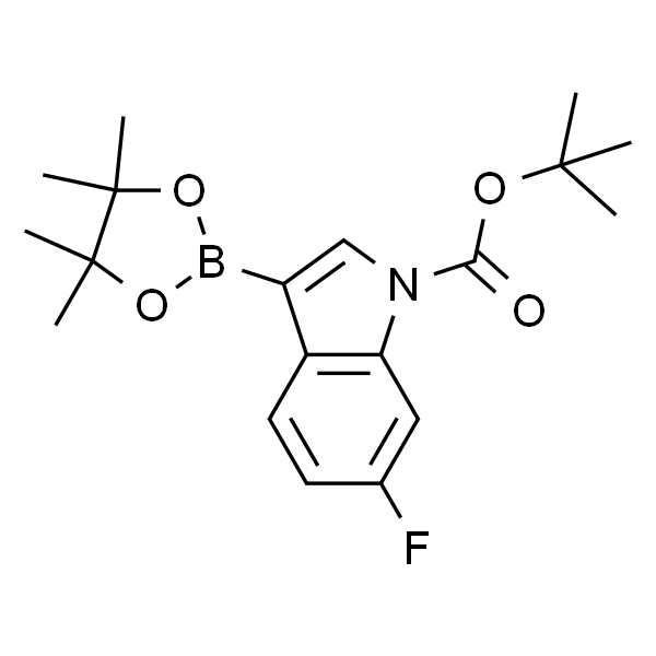 6-氟-3-(4,4,5,5-四甲基-1,3,2-二噁硼烷-2-基)-1H-吲哚-1-羧酸盐叔丁酯