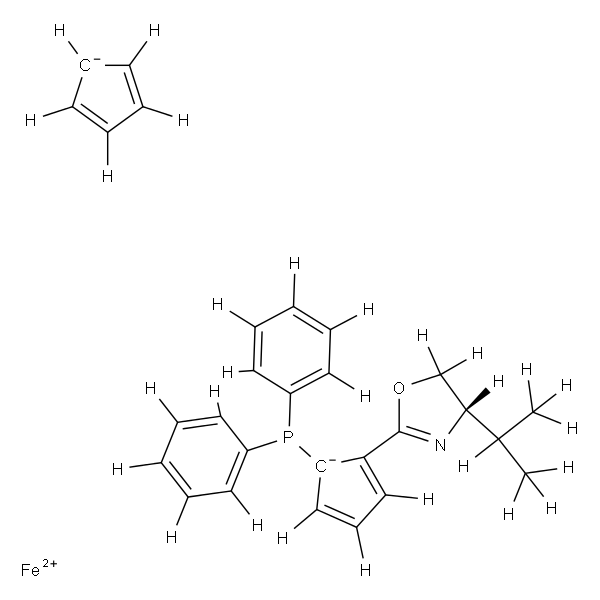 (S)-1-(二苯基膦基)-2-[(S)-4-异丙基恶唑啉-2-基]二茂铁