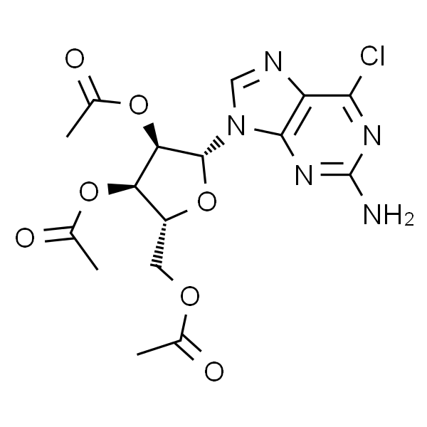 2',3',5'-三-O-乙酰-2-氨基-6-氯嘌呤核苷