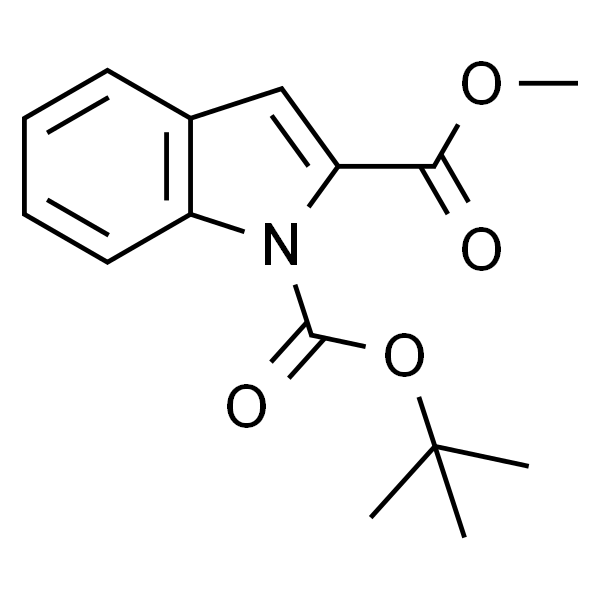 1-叔丁基 2-甲基 1H-吲哚-1,2-二羧酸酯