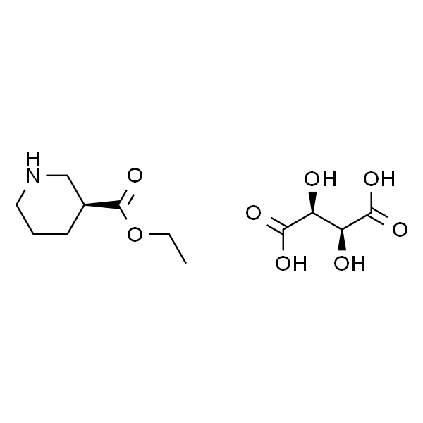 (S)-3-哌啶甲酸乙酯-D-酒石酸盐