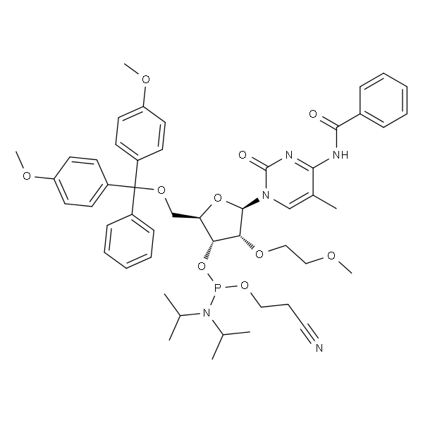 DMT-2'-O-MOE-5-Me-rC(Bz)亚磷酰胺