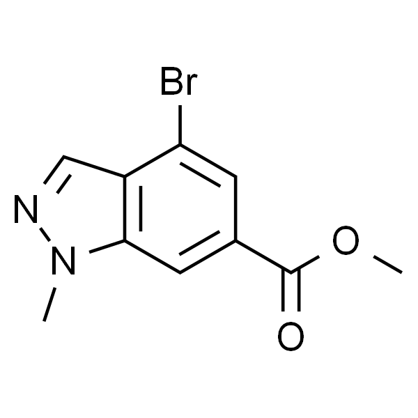 4-溴-1-甲基-1H-吲唑-6-甲酸甲酯