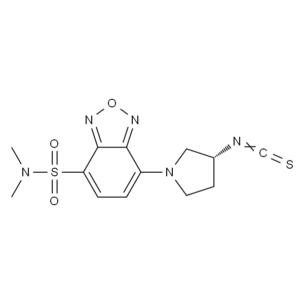 (R)-(-)-DBD-Py-NCS [=(R)-(-)-4-(N,N-二甲氨基磺酰基)-7-(3-异硫氰酸基四氢吡咯-1-基)-2,1,3-苯并恶二唑]