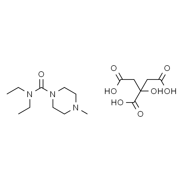 枸橼酸二乙碳酰嗪