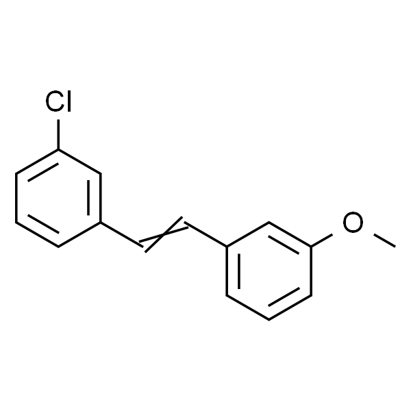 3-氯-3'-甲氧基二苯乙烯