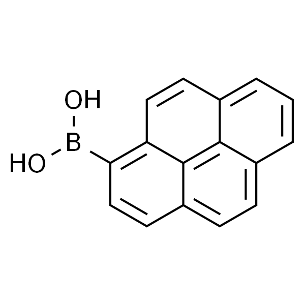 1-芘硼酸 (含不同量的酸酐)