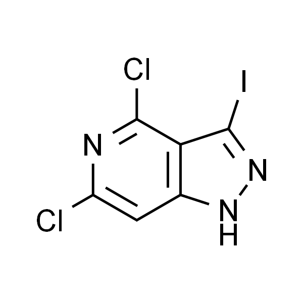 4,6-二氯-3-碘-1H-吡唑并[4,3-c]吡啶