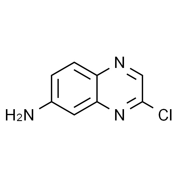 3-氯-6-喹喔啉胺