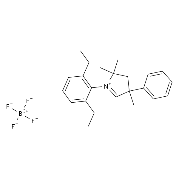 1-(2,6-二乙基苯基)-2,2,4-三甲基-4-苯基-3,4-二氢-2H-吡咯-1-鎓四氟硼酸盐