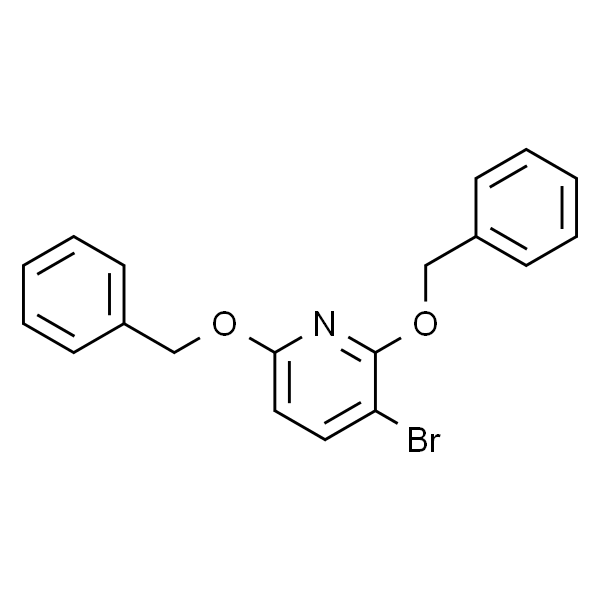 2,6-双(苄氧基)-3-溴吡啶