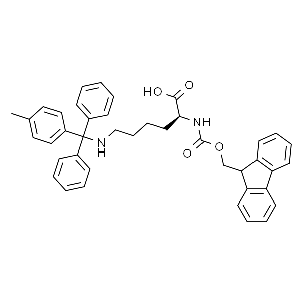 Nα-[(9H-芴-9-基甲氧基)羰基]-Nε-(4-甲基三苯甲基)-L-赖氨酸