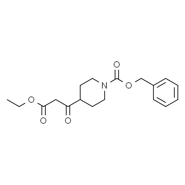 3-(N-Cbz-4-哌啶基)-3-氧代丙酸乙酯