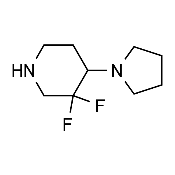 3,3-difluoro-4-(pyrrolidin-1-yl)piperidine dihydrochloride