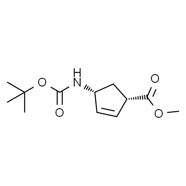 (1S,4R)-甲基-4-((叔丁氧羰基)氨基)环戊-2-烯羧酸